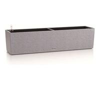 Lechuza Balconera Stone 80 Kit Complet, Plastique, Gris Pierre, 79 × 19 × 19 cm
