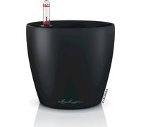 Lechuza Classico Color 14 16695 Pot de Fleurs avec système d'irrigation, indicateur de Niveau d'eau et bac à Plantes, Surface Mate, diamètre 15 x 13,5 cm, Gris Ardoise