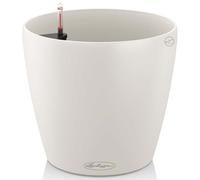 Lechuza - Pot de Fleurs d’Extérieur et d'Intérieur - Color Classico - Réserve d'Eau Intégrée - Coloris Blanc - Ø 43 X 40 cm