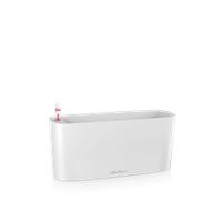 Lechuza Jardinière DELTA 10 Premium - blanc brillant