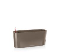 Lechuza Jardinière DELTA 10 Premium - taupe brillant