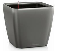 Lechuza Quadro Premium LS 28 Kit Complet, Plastique, Anthracite Métallisé, 28 x 28 x 26 cm