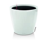 LECHUZA-Pot à réserve d'eau Classico Blanc diamètre.21 x H.20 cm