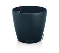 LECHUZA-Pot à réserve d'eau Classico Gris ardoise diamètre.28x H.26 cm