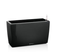 Lechuza Pot de Fleurs CARARO Premium - Noir brillant
