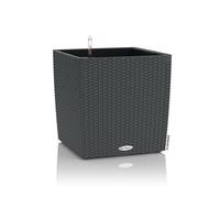 LECHUZA CUBE Cottage 40 All-in-One Set Intérieur & extérieur Kit de plantation en pot Autonome Polypropylène (PP) Gris