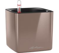 Lechuza Pot de Fleurs CUBE Premium 14 - Smoky diamond highgloss