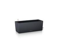 Lechuza Pot de fleurs Color Balconera – Réserve d'eau intégrée – Gris ardoise 50×19×19 cm