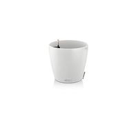 Lechuza - Pot de Fleurs d’Extérieur et d'Intérieur - Color Classico - Réserve d'Eau Intégrée - Coloris Blanc - Ø 28 x 26 cm
