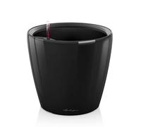 Lechuza - Pot de Fleurs d'Interieur - Premium Classico Ls - Réserve d'Eau Intégrée - Coloris Noir - Ø 50 X 47 cm