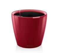 Lechuza - Pot de Fleurs d'Interieur - Premium Classico Ls - Réserve d'Eau Intégrée - Coloris Rouge Scarlet - Ø 50 X 47 cm