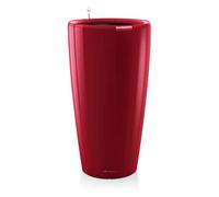 Lechuza - Pot de Fleurs d'Interieur - Premium Rondo - Réserve d'Eau Intégrée - Coloris Rouge Scarlet - Ø 40 x 75 cm