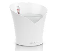 Lechuza Pot de fleurs Orchidea All-in-one Ø 18 x 30 cm Kit complet Blanc mat