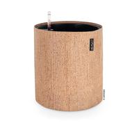 LECHUZA Pot de fleurs - Trend cover 32 - Ø 32 × 33 - Kit complet liège - Beige clair - 13 L