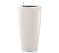 Lechuza Pot Rondo Premium 40 – kit complet, blanc brillant Ø 40 cm (Blanc G)