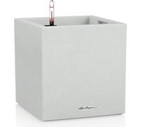 Lechuza Vase CANTO Stone 30 - Low - Blanc quartz