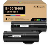 LeciRoba 106R03584 B400 B405 Cartouche de toner de rechange pour imprimante Xerox 106R03584 pour imprimante Xerox VersaLink B400 B400N B400DN B405 B405DN (lot de 2, noir)
