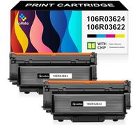 LeciRoba 106R03624 Lot de 2 cartouches de toner de rechange très haute capacité pour imprimante Xerox 106R03624 pour imprimante Xerox Phaser 3330 Series, WorkCentre 3335 3345 Series (15 000 pages,