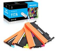 LeciRoba 117A Toner HP Color Laser MFP-179fnw 178nw 150nw 150a - W2070A W2071A W2072A W2073A (1-Cyan 1-Magenta 1-Jaune)