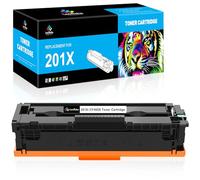 LeciRoba 201X CF400X pour HP 201X 201A CF400X CF400A CF401X CF401A CF402X CF402A CF403X CF403A Cartouches de toner pour HP Color Laserjet Pro M252dw M252n, MFP M277dw M277dw M277dw M274. n M277c6