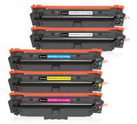 LeciRoba 220A pour Toner HP W2200A pour imprimante HP Color LaserJet Pro MFP 4302dw 4302fdw 4302fdn Color LaserJet Pro 4202dw 4202dn (avec Puce, Lot de 5)
