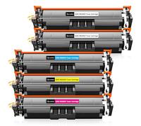 LeciRoba 220X pour Toner HP W2200X pour imprimante HP Color LaserJet Pro MFP 4302dw 4302fdw 4302fdn Color LaserJet Pro 4202dw 4202dn (avec Puce, Lot de 5)