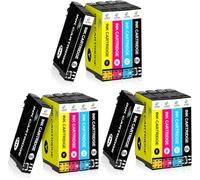 LeciRoba 405xl pour Cartouches d'imprimante 405 et pour Multipack 405xl pour Workforce Pro WF-3820DWF 3825DWF WF-4820DWF 4825DWF 4830DTWF WF-7310DTW WF-7830DTWF 7835DTWF WF-7840DTWF (Lot de 15)