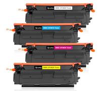 LeciRoba 508X pour HP 508X CF360X CF361X CF363X CF362X 508A CF360A CF361A CF363A CF362A Toner pour HP LaserJet Enterprise M552dn M553dn M553n M553x LaserJet Enterprise MFP M577 (44 Contenu :