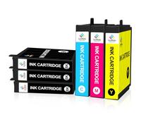 LeciRoba 603XL Cartouche pour Epson 603 603XL pour epson XP 2100 XP 2150 XP 3100 XP 3150 XP 4100 XP 4150 Workforce WF 2810 WF2820 WF 2840 WF 2870 imprimante (6 Paquets)