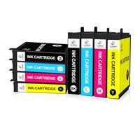 LeciRoba 603xl Cartouche pour epson 603XL pour Epson XP 2100 XP 2150 XP 3100 XP 3150 XP 4100 XP 4150 Workforce WF 2810 WF2820 WF 2840 WF 2870 imprimante (8 Paquets)