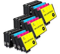 LeciRoba 603xl Cartouche pour epson 603xl pour epson XP 2100 XP 2150 XP 3100 XP 3150 XP 4100 XP 4150 Workforce WF 2810 WF2820 WF 2840 WF 2870 imprimante (15 Paquets)