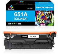 LeciRoba 651A CE340A Cartouche de toner noire à haut rendement de remplacement pour imprimante HP 651A CE340A pour imprimante HP Laserjet Enterprise 700 Color MFP M775 M775dn M775f M775z M775z+ Noir