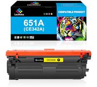 LeciRoba 651A Lot de 4 cartouches de toner de rechange pour imprimante HP 651A CE340A CE341A CE342A CE343A pour imprimante HP Laserjet Enterprise 700 Color MFP M775z M775z+ Noir/cyan/jaune/magenta