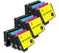 LeciRoba Cartouche pour epson 603XL pour epson XP 2100 XP 2150 XP 3100 XP 3150 XP 4100 XP 4150 Workforce WF 2810 WF2820 WF 2840 WF 2870 imprimante (12 Paquets)