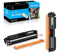 LeciRoba Lot de 2 cartouches de toner 94X 94A et Hp 294X 294A CF294X CF294A pour imprimantes Laserjet Pro M118dw M148fdw M149fdw, Laserjet Pro MFP M148dw M148fw (2 noirs, avec puce)