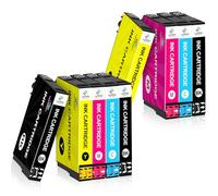 LeciRoba Lot de 9 Cartouches d'encre pour Workforce Pro WF-3820DWF 3825DWF 4820DWF 4825DWF 4830DTWF WF-7310DTW WF-7830DTWF 7835DTWF 7840DTWF