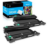 LeciRoba Tambour DR2400 pour Brother DR-2400 pour Brother DCP-L2530DW L2510D L2537DN L2550DN HL-L2350DW L2310D L2357DW L2370DN L2375DW MFC-L2710DW L2710DN L2710DN L2775DW 30DW L2. 750DW (lot de 2)