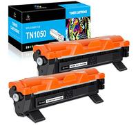 LeciRoba TN1050 TN-1050 Cartouche de toner pour Brother DCP-1510 DCP-1610W DCP-1612W DCP-1512 HL-1210W HL-1212W HL-1110 HL-1112 MFC-1810 MFC-1910W Noir