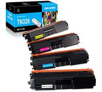 LeciRoba TN326 Toner pour Brother TN326 TN321 HL L8250CDW L8250CDN L8350CDW L8350CDWT MFC L8600CDW L8650CDW L8850CDW DCP-L8400CDN DCP-L8450CDN CDW (4-P). vernissage