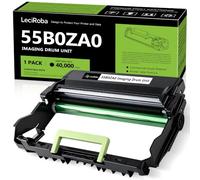 LeciRoba Unité de tambour de rechange 55B0ZA0 pour imprimante Lexmark 55B0ZA0 pour Lexmark MS331 B3340dw B3442dw M1342 MB3442adw MB3442i MS331dn MS431dn MX331adn MX431adn - Paquet :
