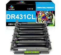 LeciRoba Unité tambour de rechange DR431CL pour imprimante Brother DR431CL DR-431CL pour imprimante MFC-L8610CDW MFC-L8900CDW HL-L8360CDW HL-L8360CDWT MFC-L8610CDW HL-L8260CDW MFC-L8895CDW (B/C/M/Y,