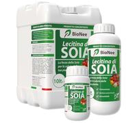 Lécithine de Soja 1L - Substance de Base Naturelle | Concentré hydrosoluble pour usage agricole | Barrière protectrice contre les champignons | Pour les plantes fruitières, Ortives et Ornementales