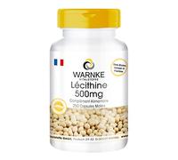 Lécithine de Soja 500mg sans OGM 250 Capsules molles | Warnke Vitalstoffe - Qualité des pharmacies allemandes