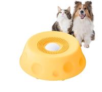 Leckball,Lick Bowl Für Hunde,PP Nassfutter Lick Pad Mit Saugnapfbecher,Puzzlespielzeug Gelangweilte,Kleine und mittelgroße Hunde für Welpen Katzen Haustiere Drinnen Draußen Wohnzimmer Boden Hauskatze