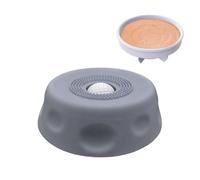 Leckball,Lick Bowl Für Hunde,PP Nassfutter Lick Pad Mit Saugnapfbecher,Puzzlespielzeug Gelangweilte,Kleine und mittelgroße Hunde für Welpen Katzen Haustiere Drinnen Draußen Wohnzimmer Boden Hauskatze