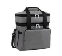 Leckdoacher Sac à Repas Isotherme avec Couche d'Aluminium Épais Easy Carry Designs Aliments Pour Extérieur Voyage Tissu Refroidisseur Thermique Pour Voiture Extérieur