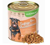 Lecker.Pet® | 12 x 800 g Gino's Repas de Viande juteuse au Poulet & aux Pommes de Terre Nourriture pour Chiens | Nourriture de Haute qualité pour Chiens | Riche en protéines & minéraux