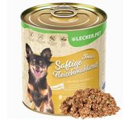 Lecker.Pet® | 12 x 800 g Josie's Repas de Viande juteuse avec Dinde & Riz Nourriture pour Chiens | Nourriture de Haute qualité pour Chiens | Riche en minéraux | sans céréales & sans Gluten