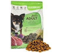 Lecker.Pet® | 4 kg de Nourriture sèche Josie's Adult Agneau & Riz pour Chiens | Nourriture pour Chiens sans Gluten | Nourriture sèche complète pour Chiens Adultes | Source de protéines nutritive