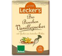 Lecker's Sucre de betterave Bourbonà la vanille, 10% de vanille 3 x 8g